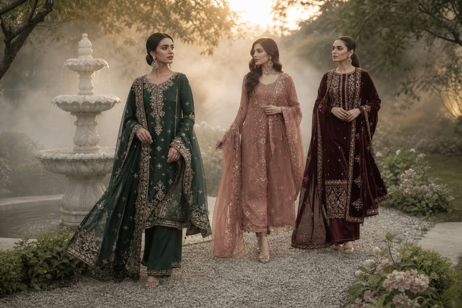 Lookbook garden trio