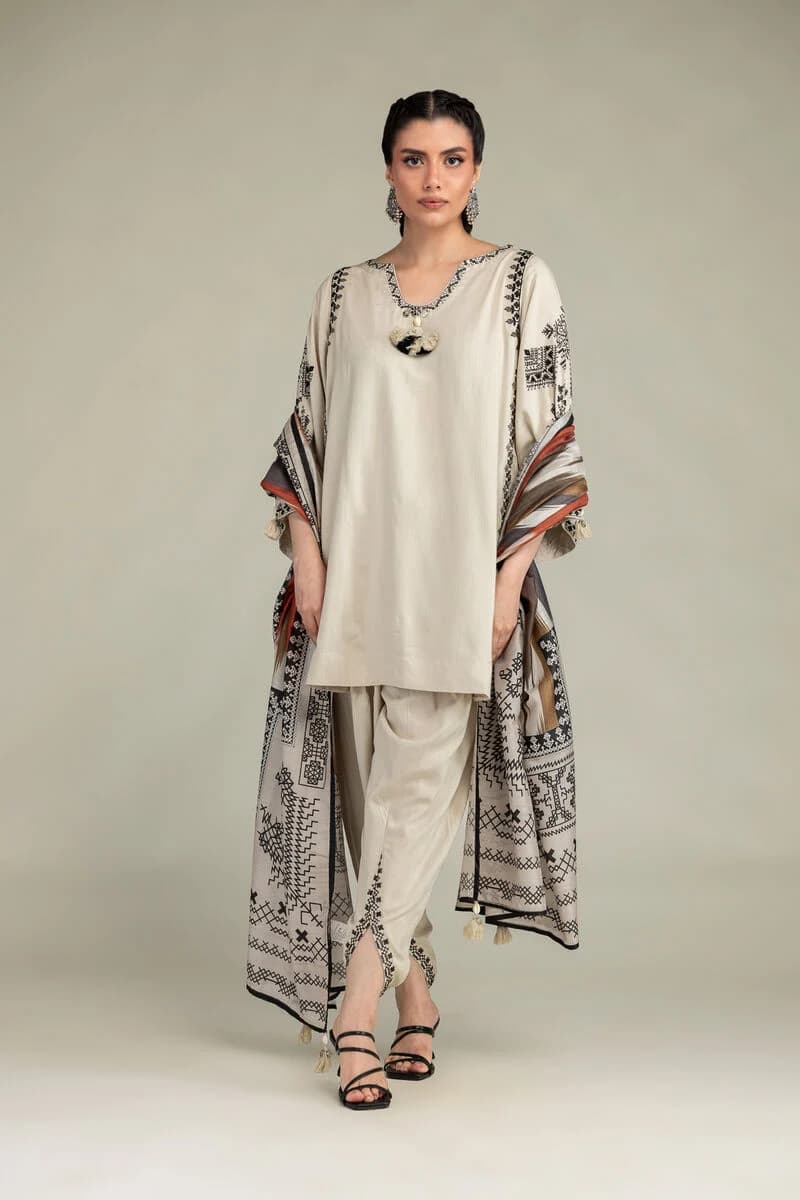 Ivory Tulip Ikat — atelier photograph